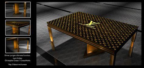 louis vuitton dining table|Louis Vuitton console table.